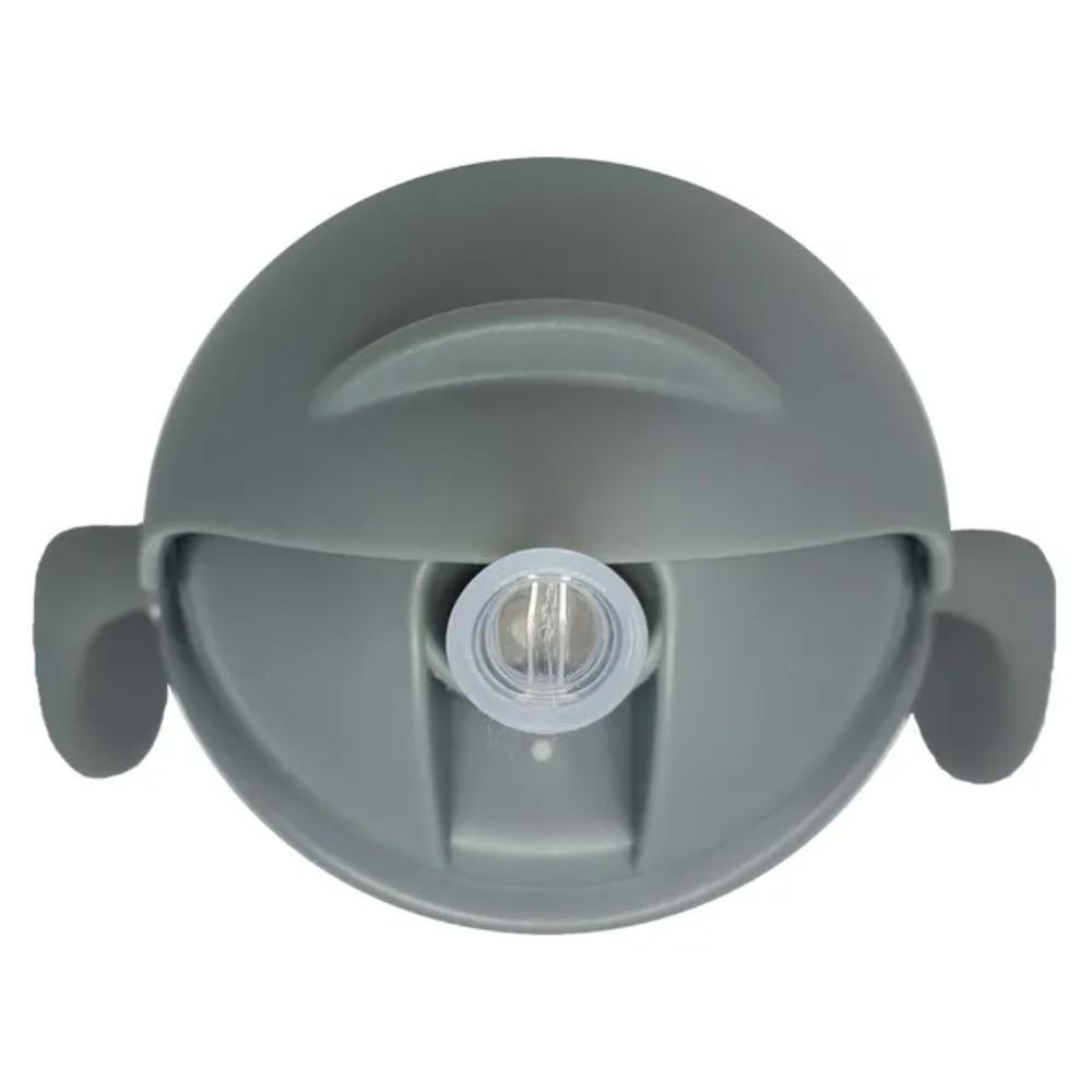 Mininor - Straw Bottle Tritan 220ml Grey Seal