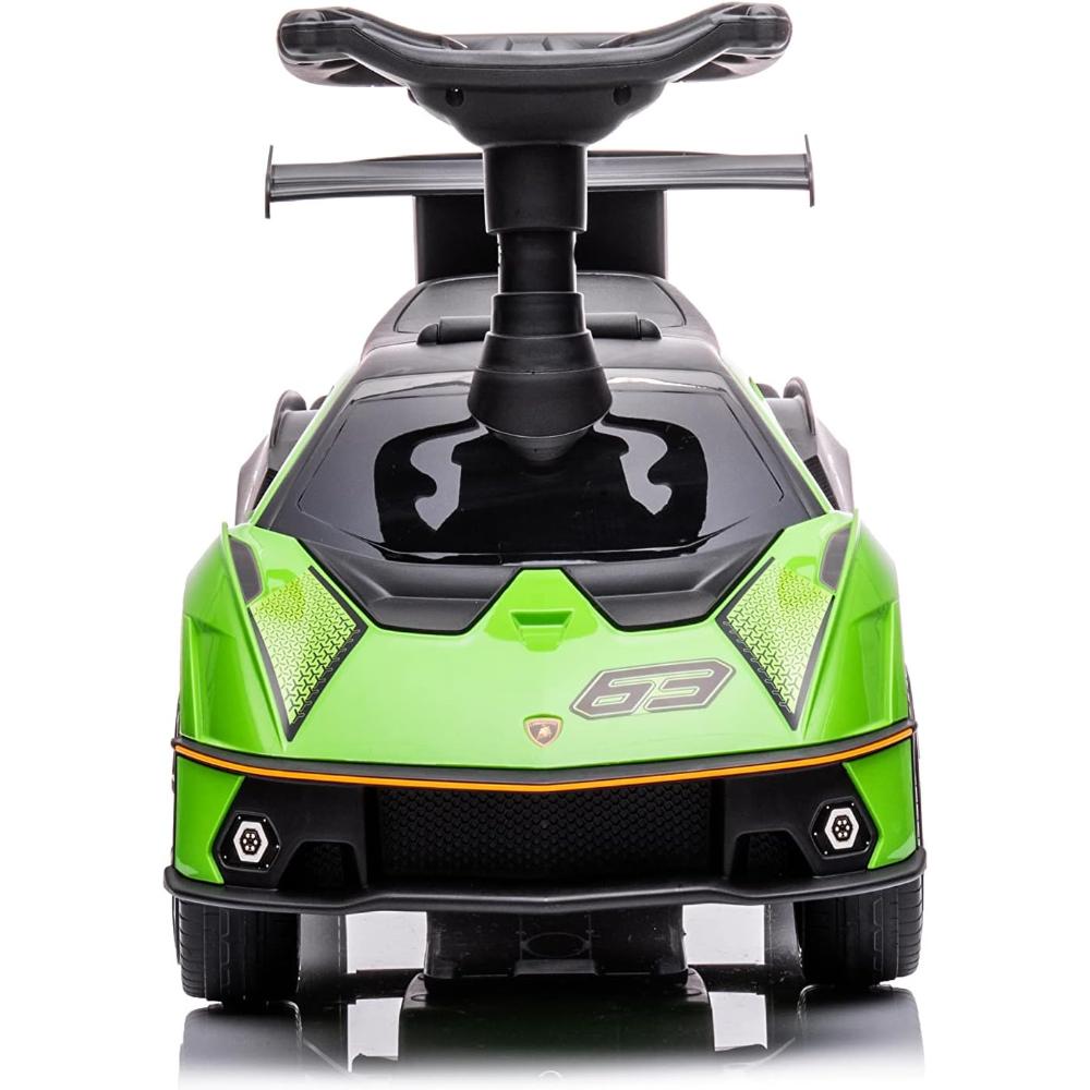 MYTS - 2 In 1 Lamborghini Essenza Scv12 Licensed Kids Push Along Ride-On - Green