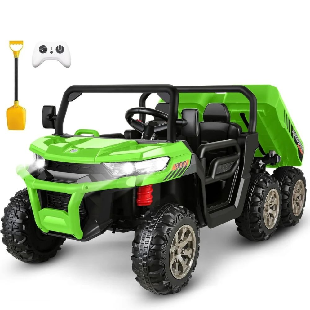 MYTS - Power Pickup Truck Adventure Ride on - Green