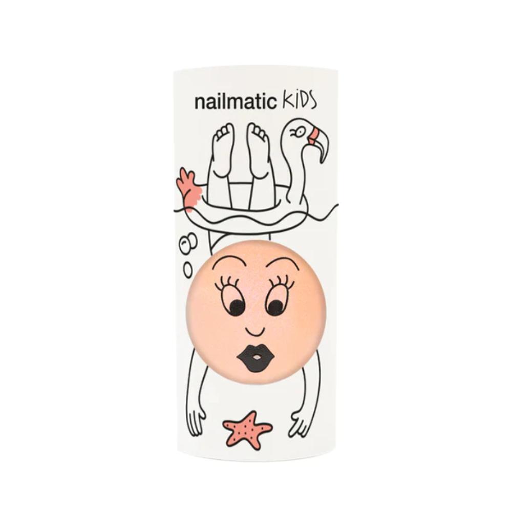 Nailmatic Kids - Water Based Nail Polish Flamingo Neon Coral 8ml