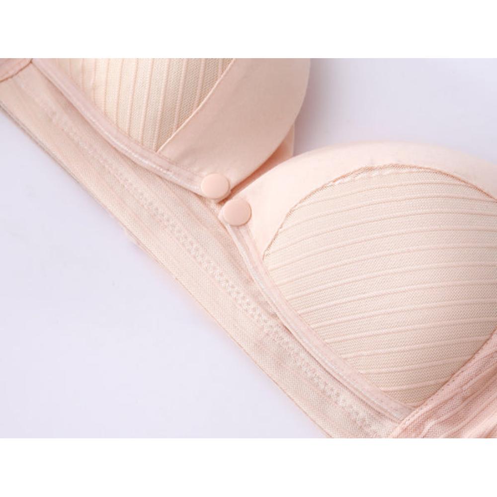 Okus - Comfy Cotton Maternity & Nursing Bra - Beige