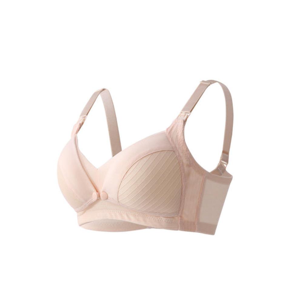 Okus - Comfy Cotton Maternity & Nursing Bra - Beige
