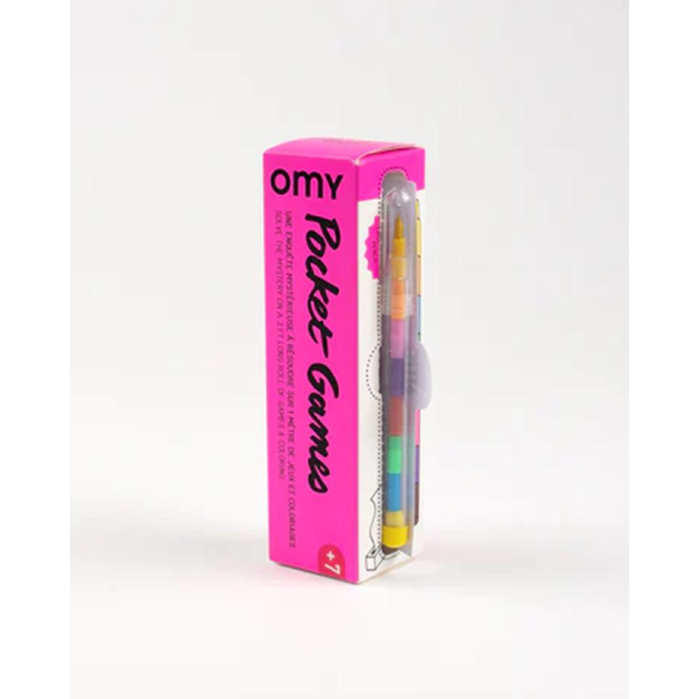 OMY - Pocket Games and Coloring - Magic
