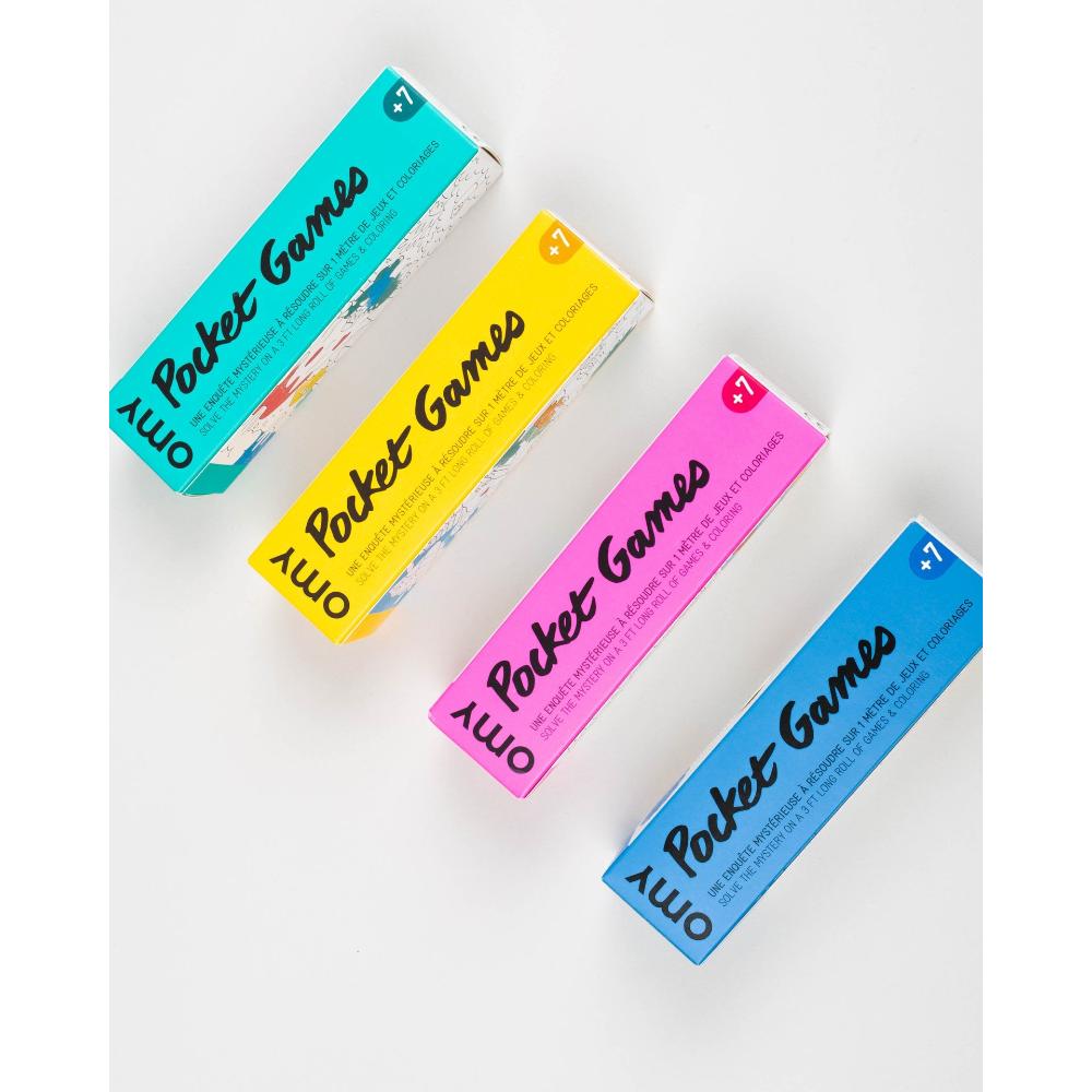 OMY - Pocket Games and Coloring - Magic