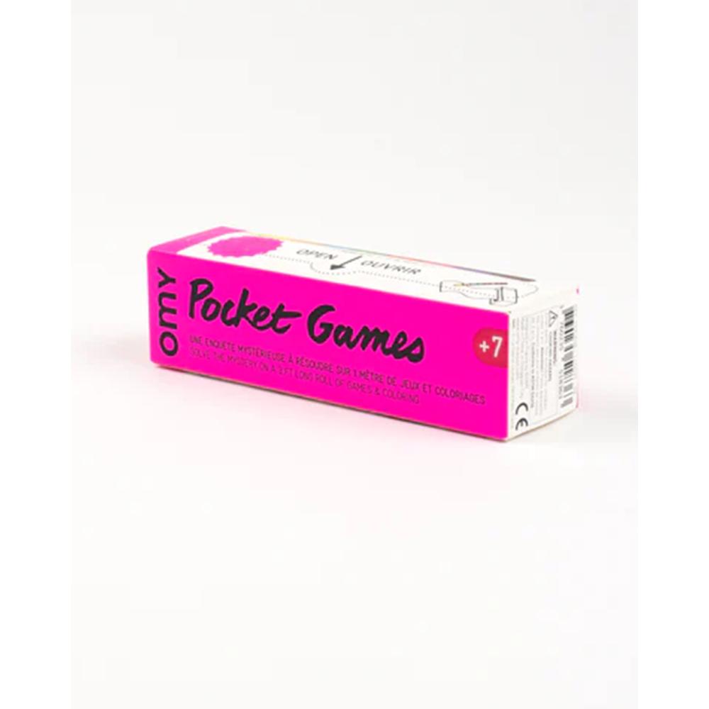 OMY - Pocket Games and Coloring - Magic