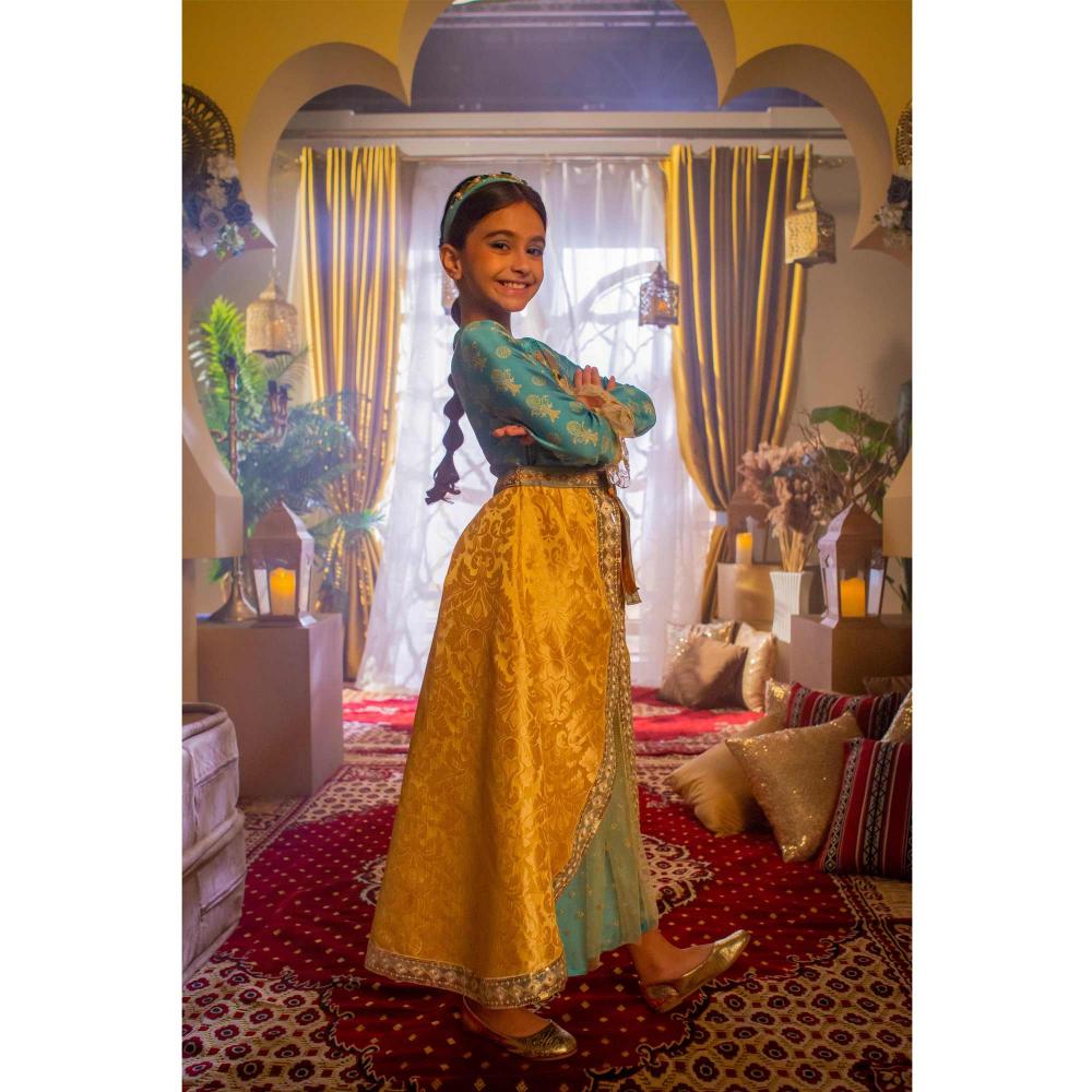 Party Centre - Golden Princess Jasmine Prestige Dress up