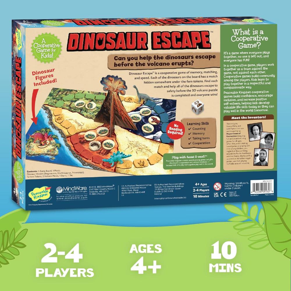 Peaceable Kingdom - Dinosaur Escape Game