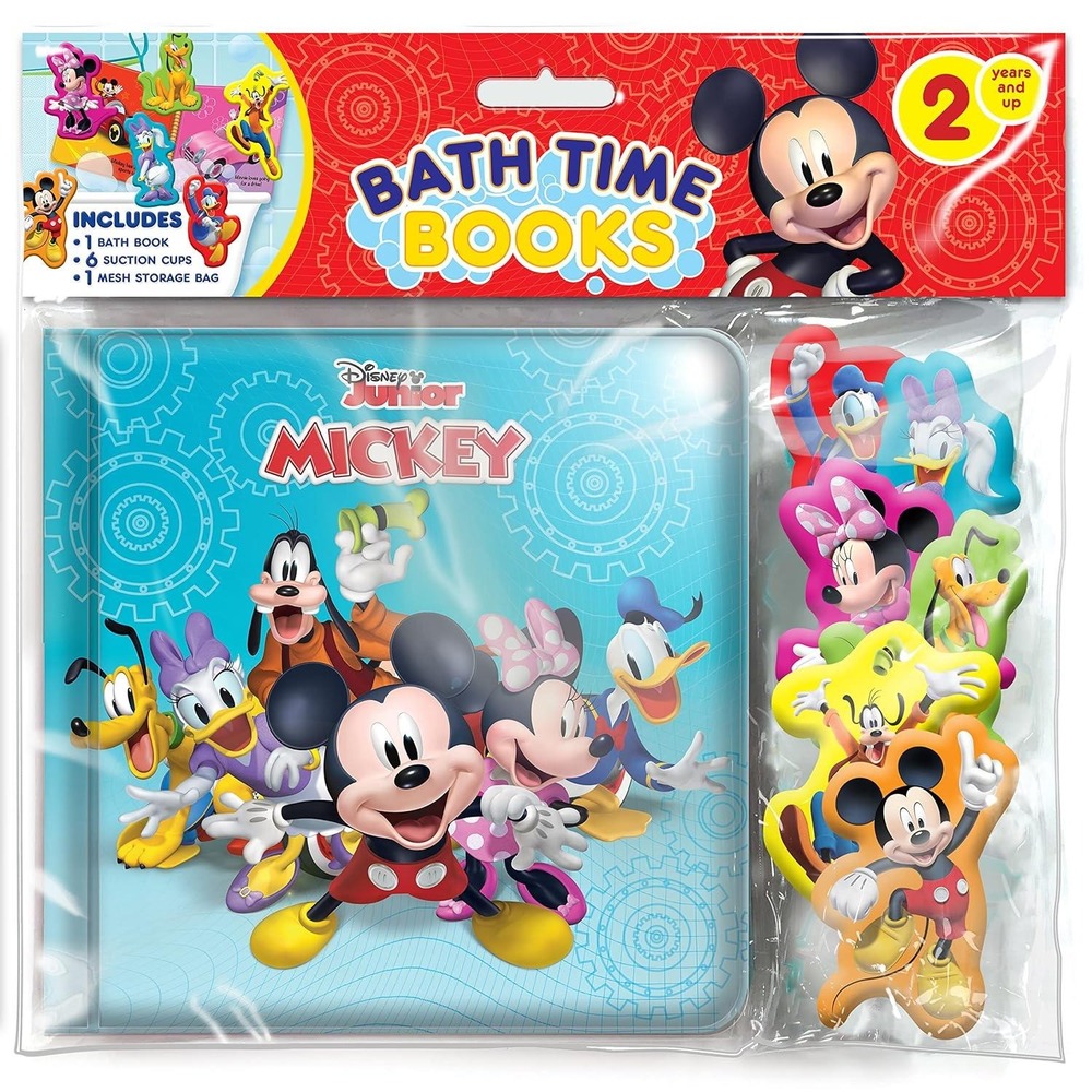 Phidal - Disney Minnie & Mickey (mmch) Bathtime book (eva)