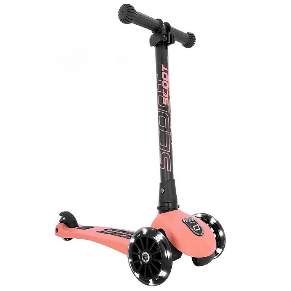 Scoot & Ride - Highwaykick 3 LED Scooter - Peach