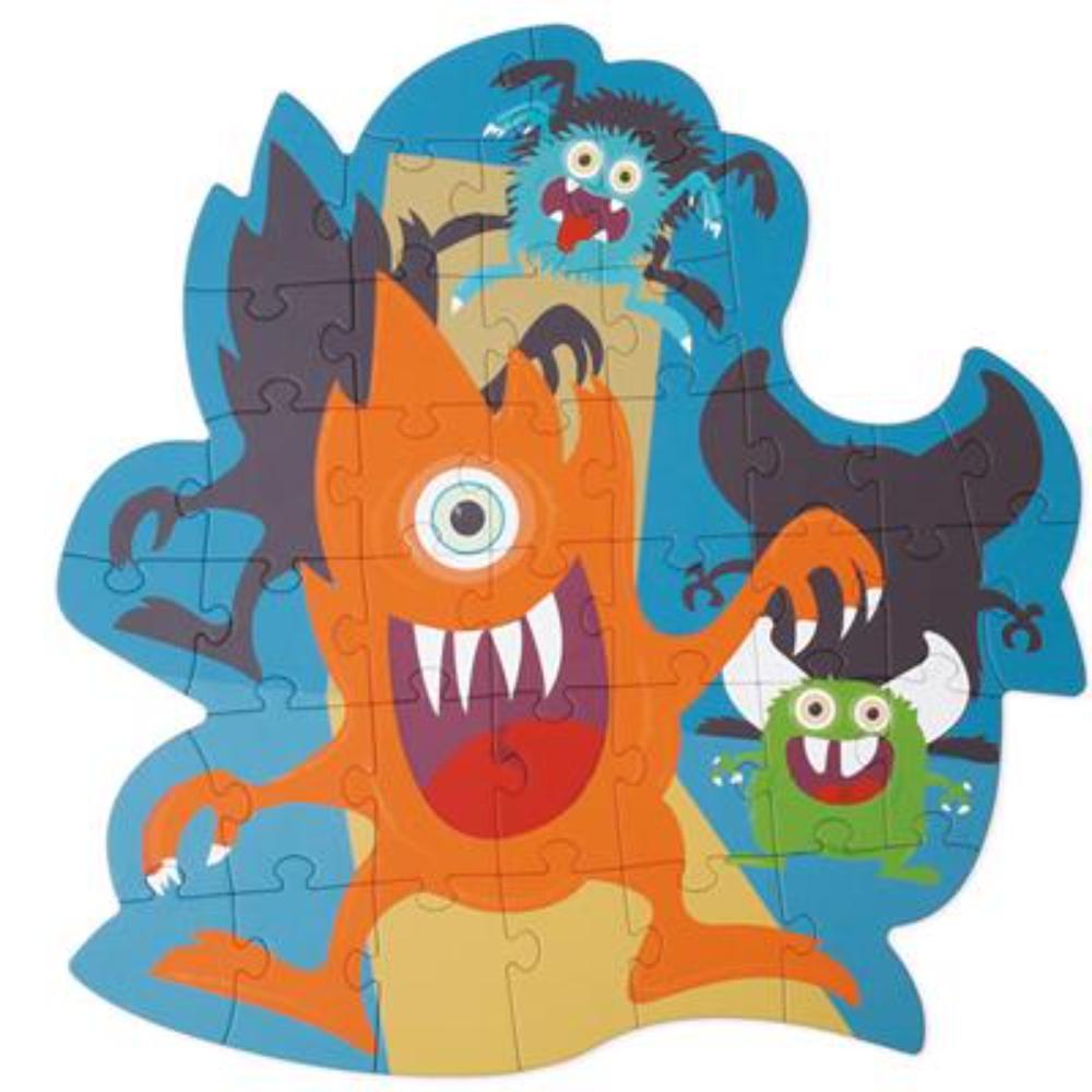 Scratch Europe - Contour Puzzle - Monster