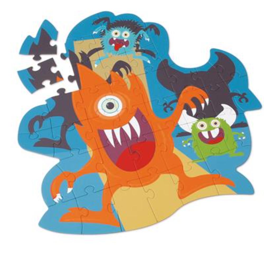 Scratch Europe - Contour Puzzle - Monster