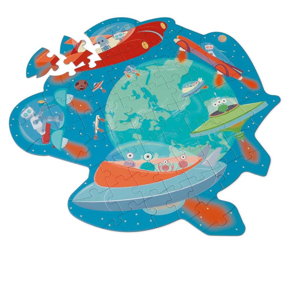 Scratch Europe - Contour Puzzle Space Adventures
