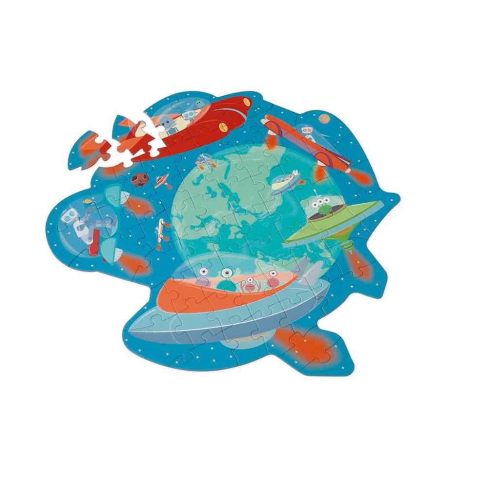 Scratch Europe - Contour Puzzle Space Adventures