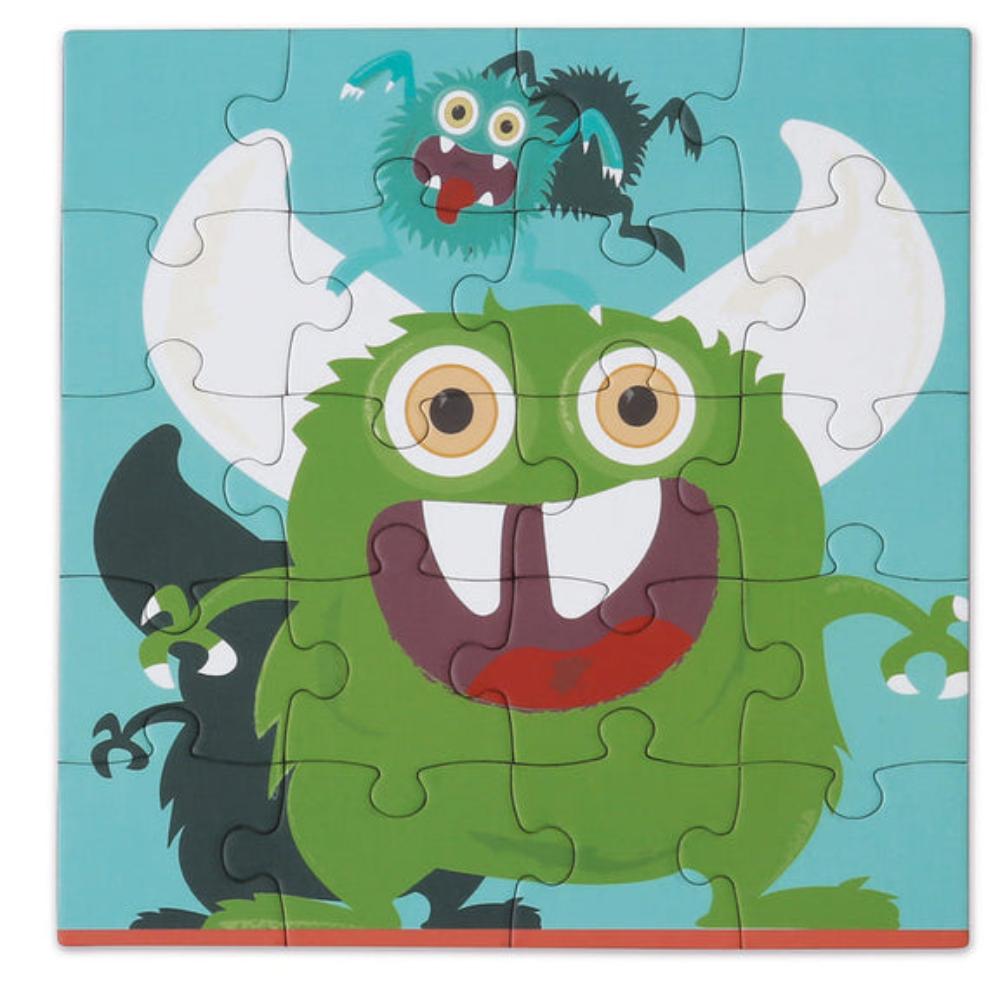 Scratch Europe - Magnetic Puzzle Book To Go - Monster