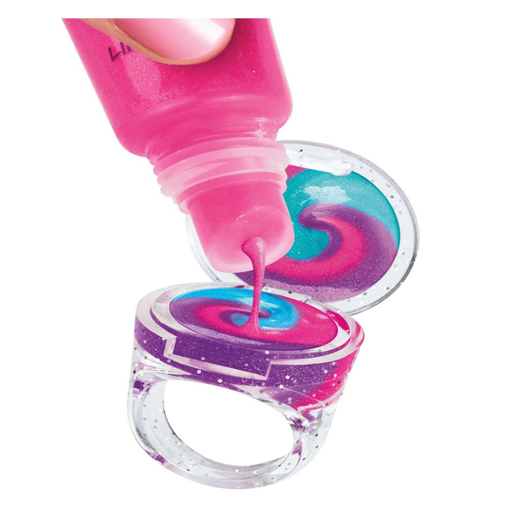 Shimmer 'N Sparkle - Glitter & Gem Lip Gloss Locket Kit