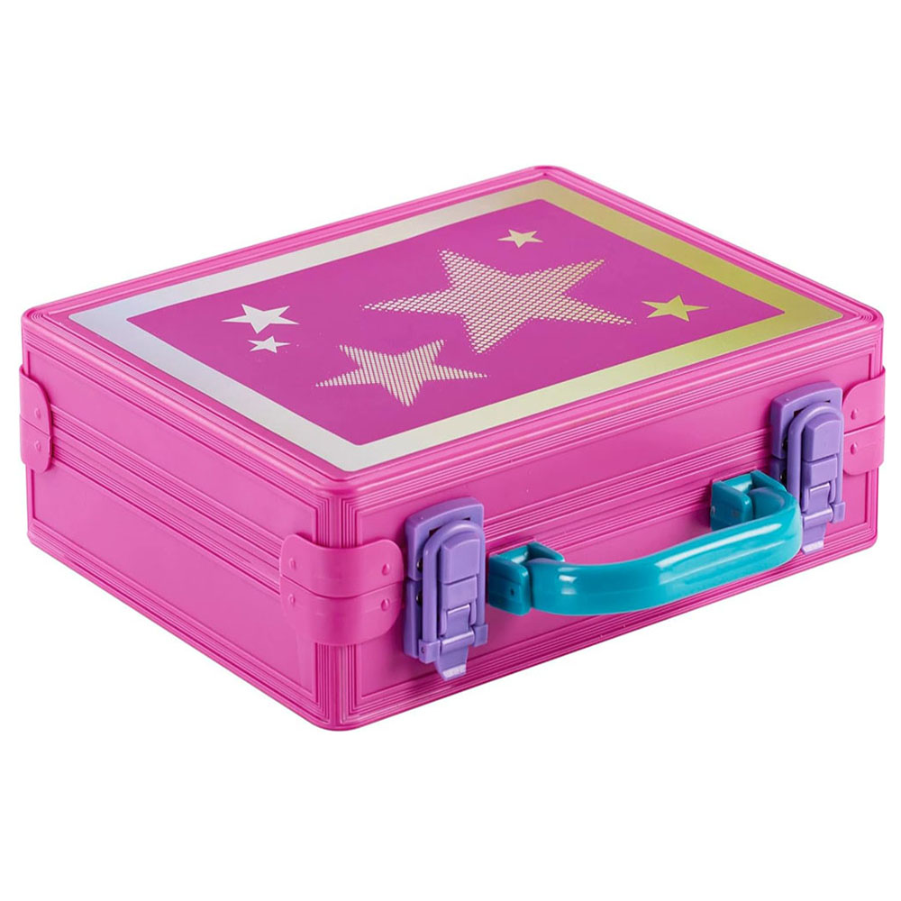 Shimmer N Sparkle - Light-Up Beauty Case - Pink