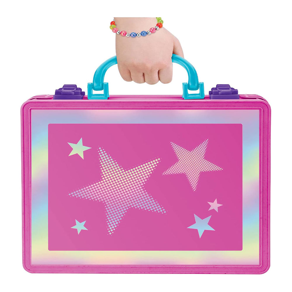 Shimmer N Sparkle - Light-Up Beauty Case - Pink