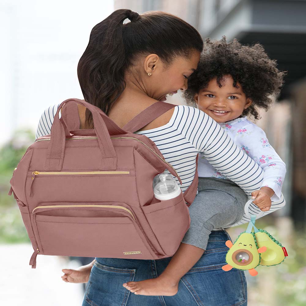Skip Hop - Main Frame Backpack - Dusty Rose