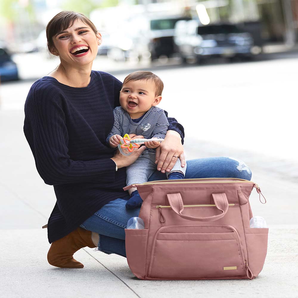 Skip Hop - Main Frame Backpack - Dusty Rose