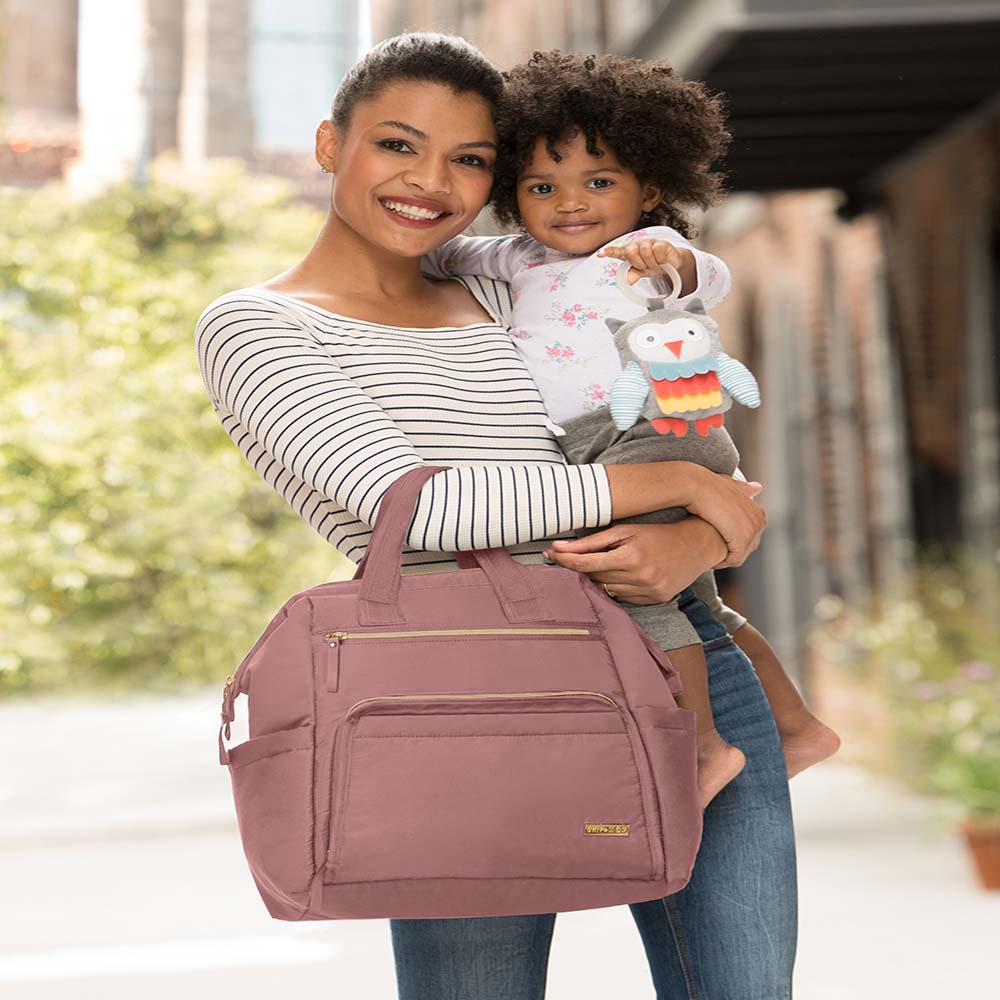 Skip Hop - Main Frame Backpack - Dusty Rose