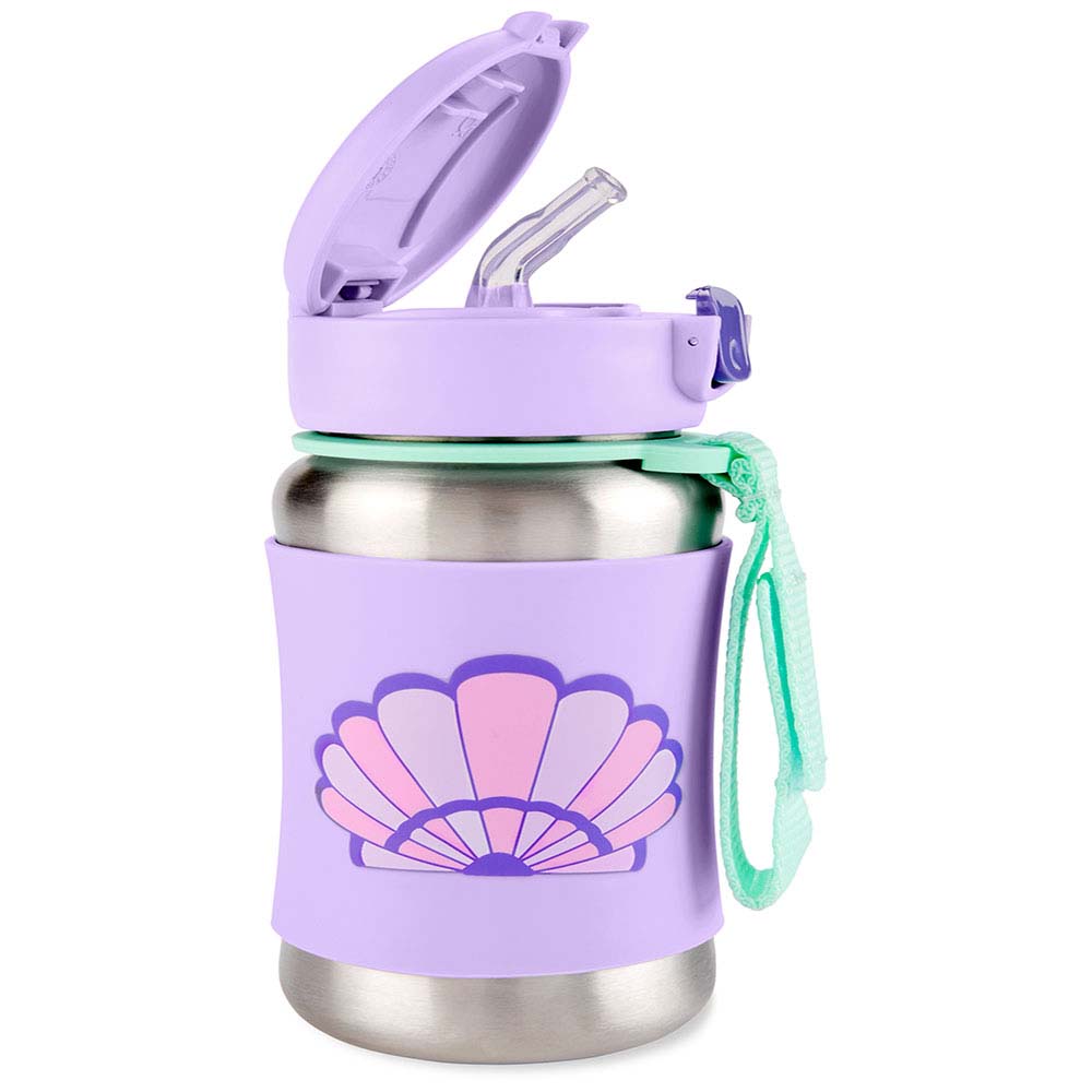 Skip Hop - Spark Style SS Straw Bottle Seashell