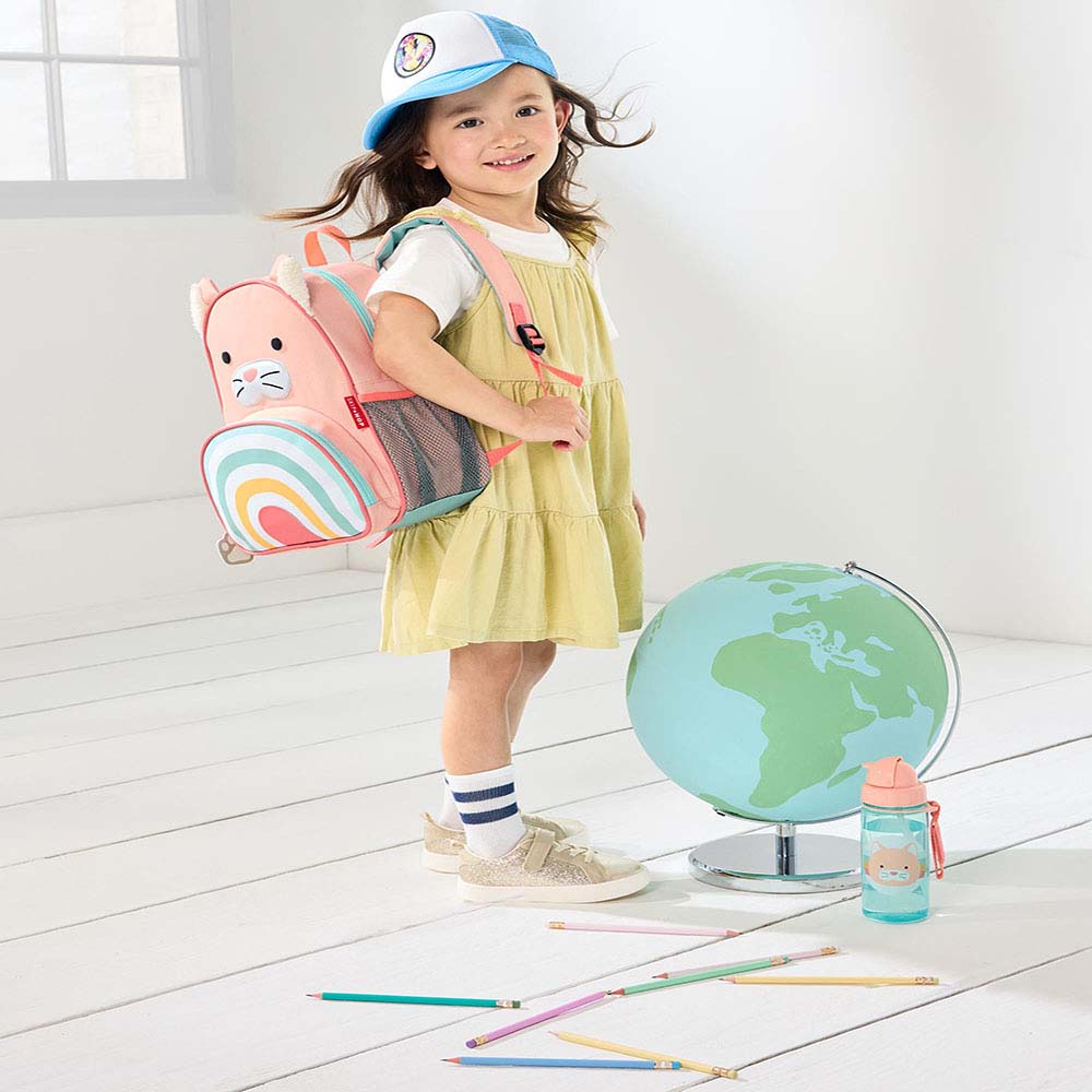 Skip Hop - Zoo Straw Bottle Cat