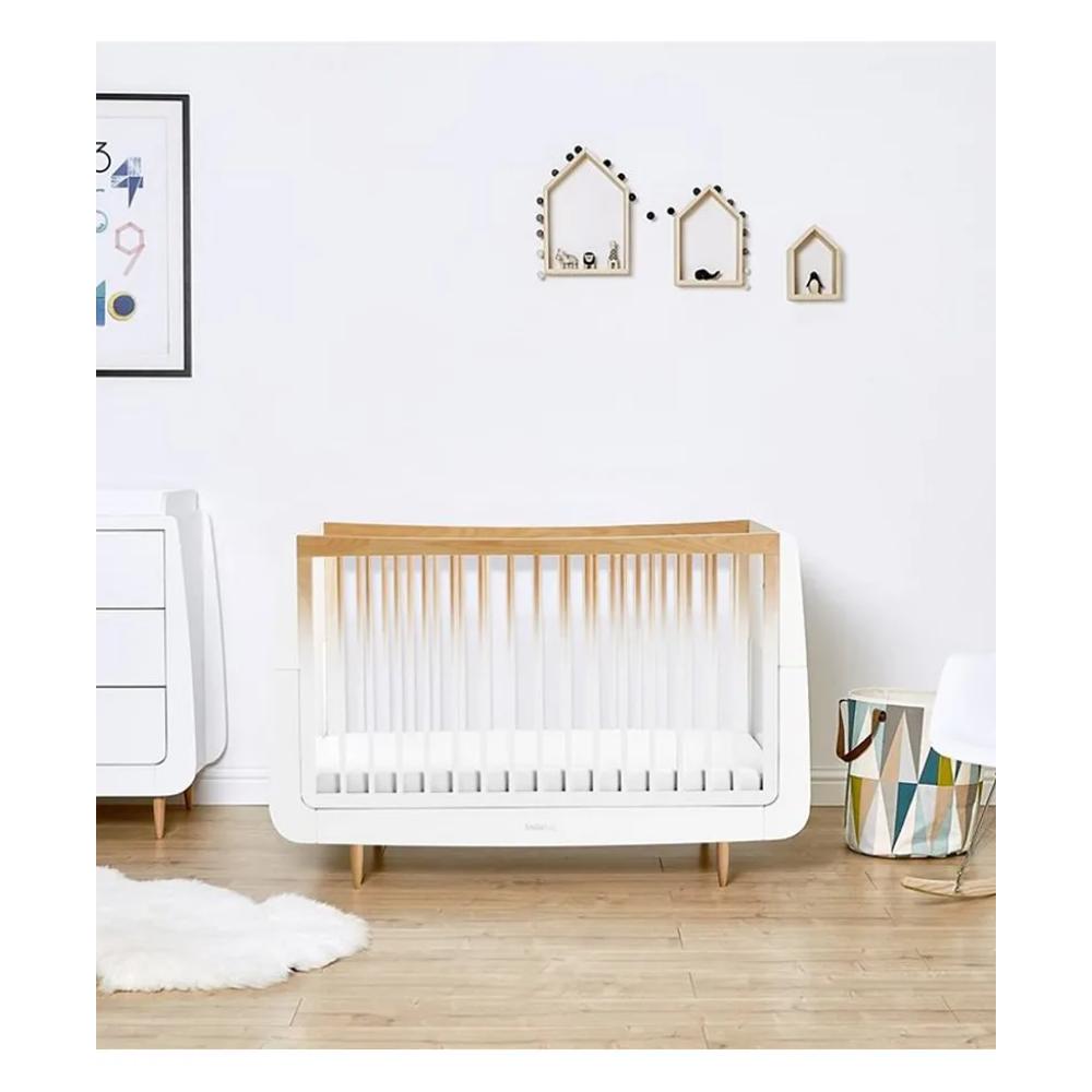 Snuz - Kot Skandi Convertible Nursery Cot Bed with 3 Mattress Height - Ombre