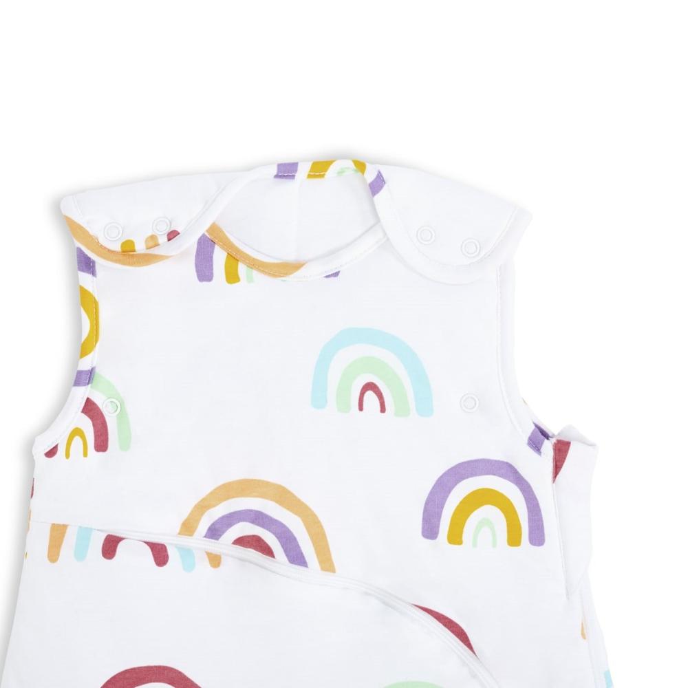 Snuz - Pouch Baby Sleeping Bag with Zip for Easy Nappy Changing 4 - Rainbow