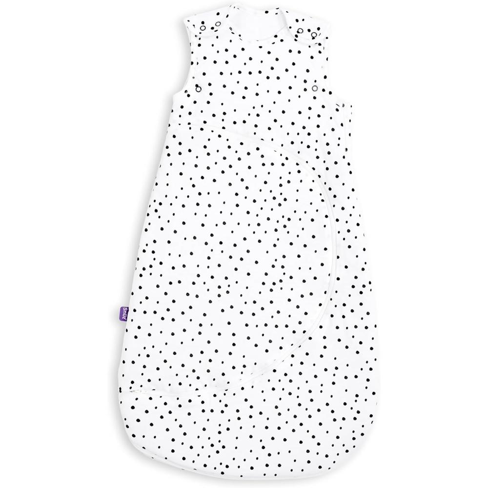 Snuz - Pouch Baby Sleeping Bag with Zip for Easy Nappy Changing - Mono Spot