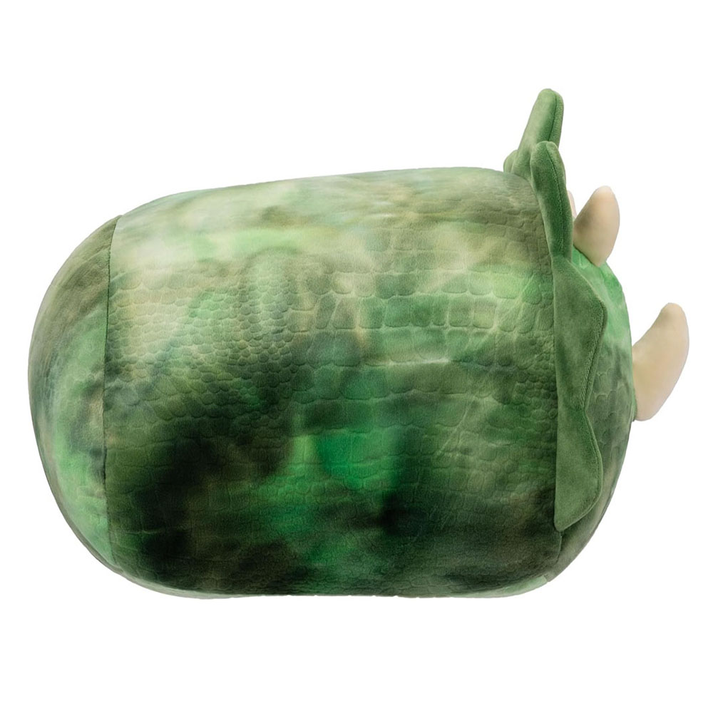 Squishmallows - Medium Plush Stackables- Trey - Textured Green Triceratops 12"