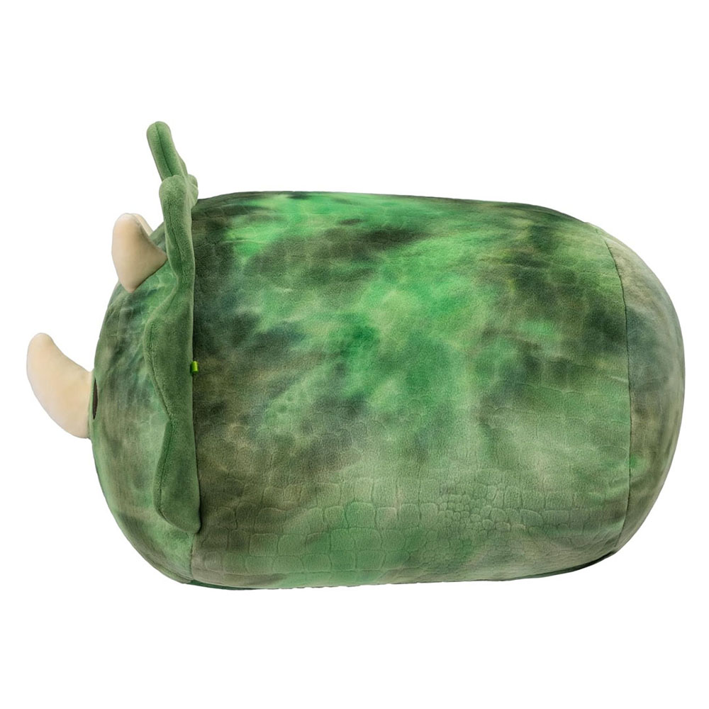 Squishmallows - Medium Plush Stackables- Trey - Textured Green Triceratops 12"