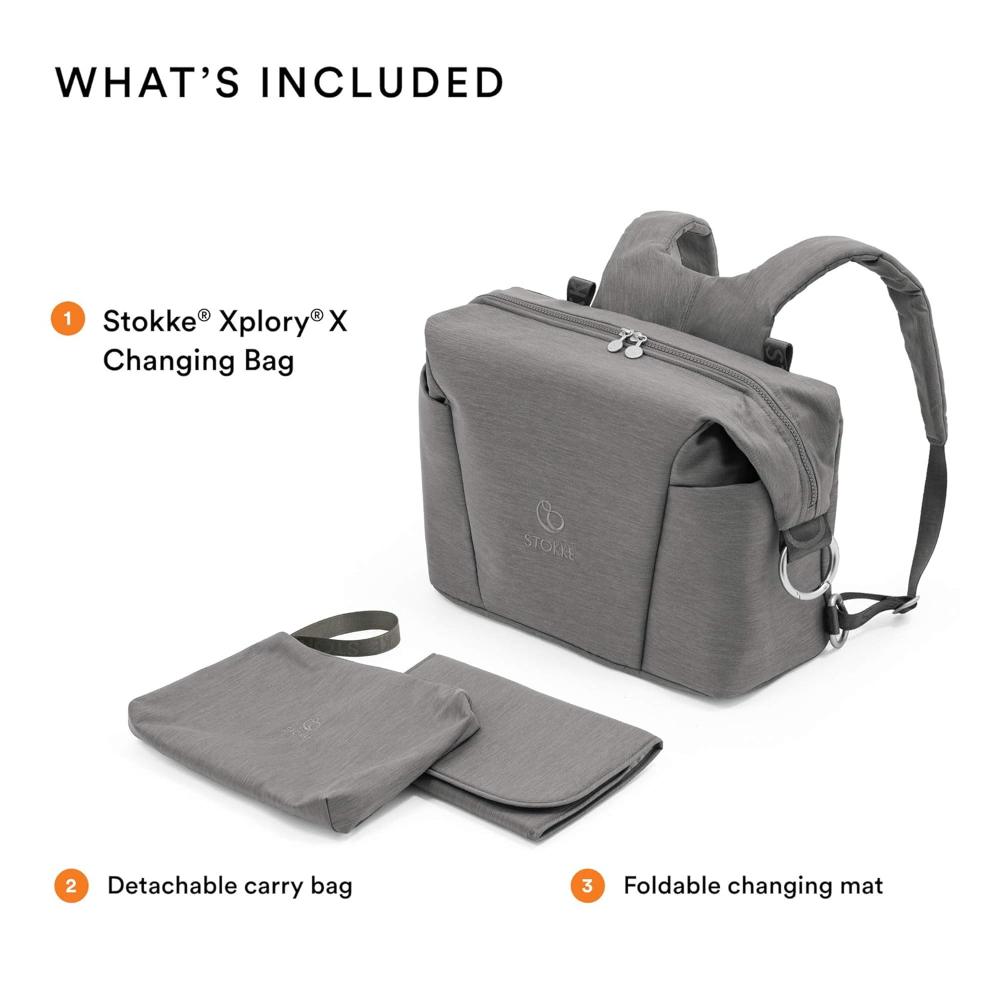 Stokke - Xplory X Changing Bag Modern - Grey