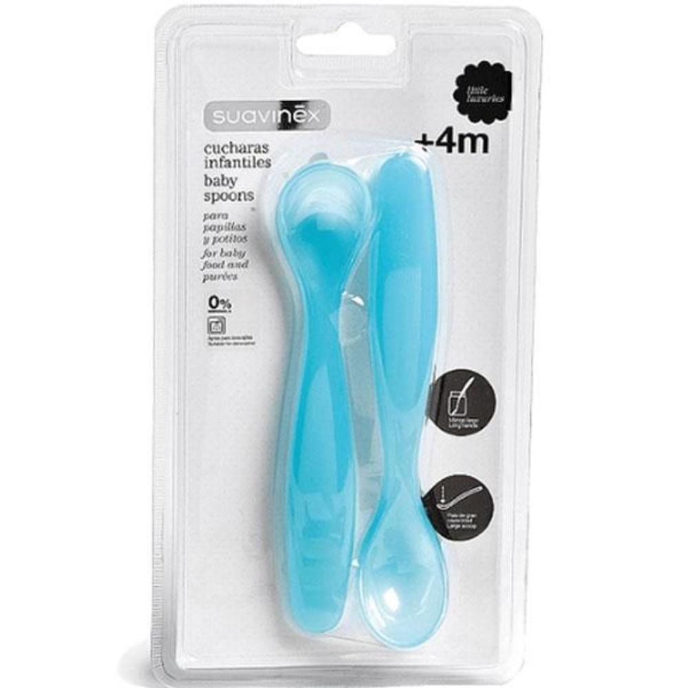 Suavinex Blue L3 Spoons - 2pcs