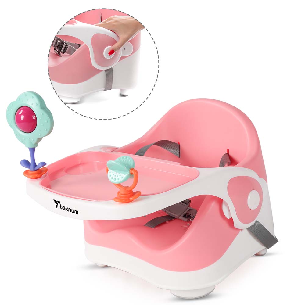 Teknum - Portable Booster Chair - Pink