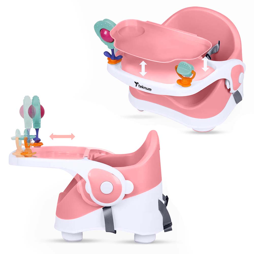 Teknum - Portable Booster Chair - Pink