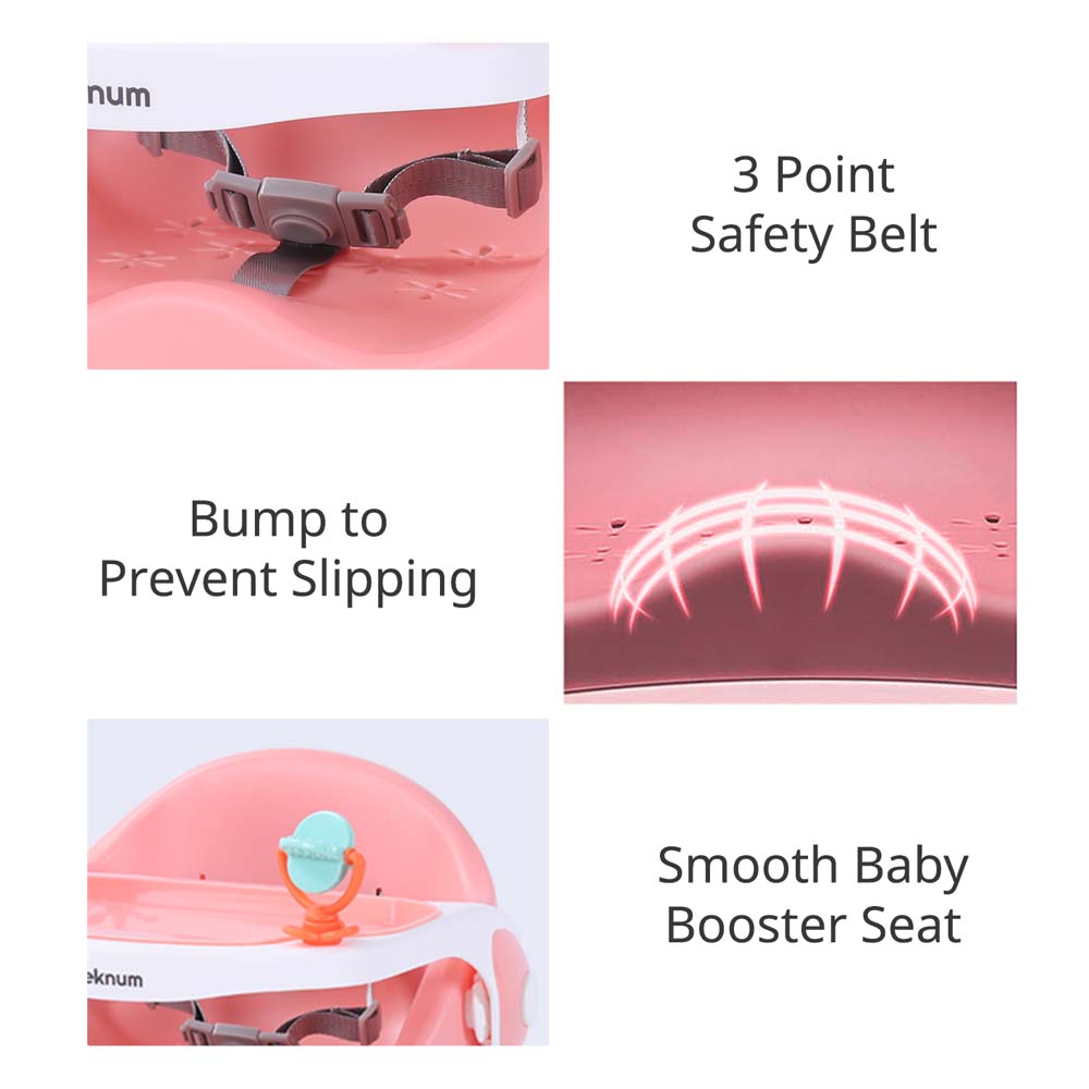 Teknum - Portable Booster Chair - Pink