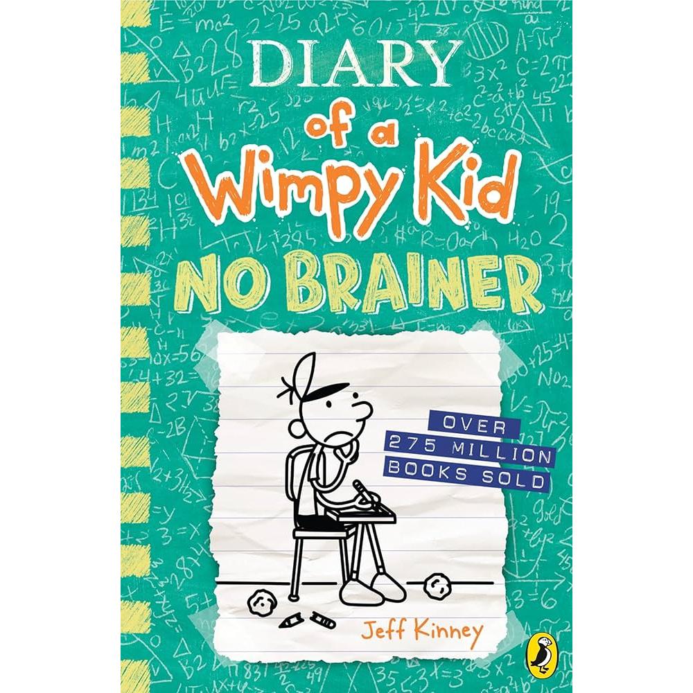 The Book Services Ltd - Diary of a Wimpy Kid: No Brainer (Book 18)
