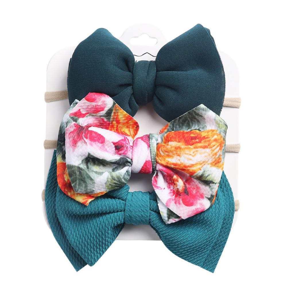 The Girl Cap - Bow Headset - Mint Green