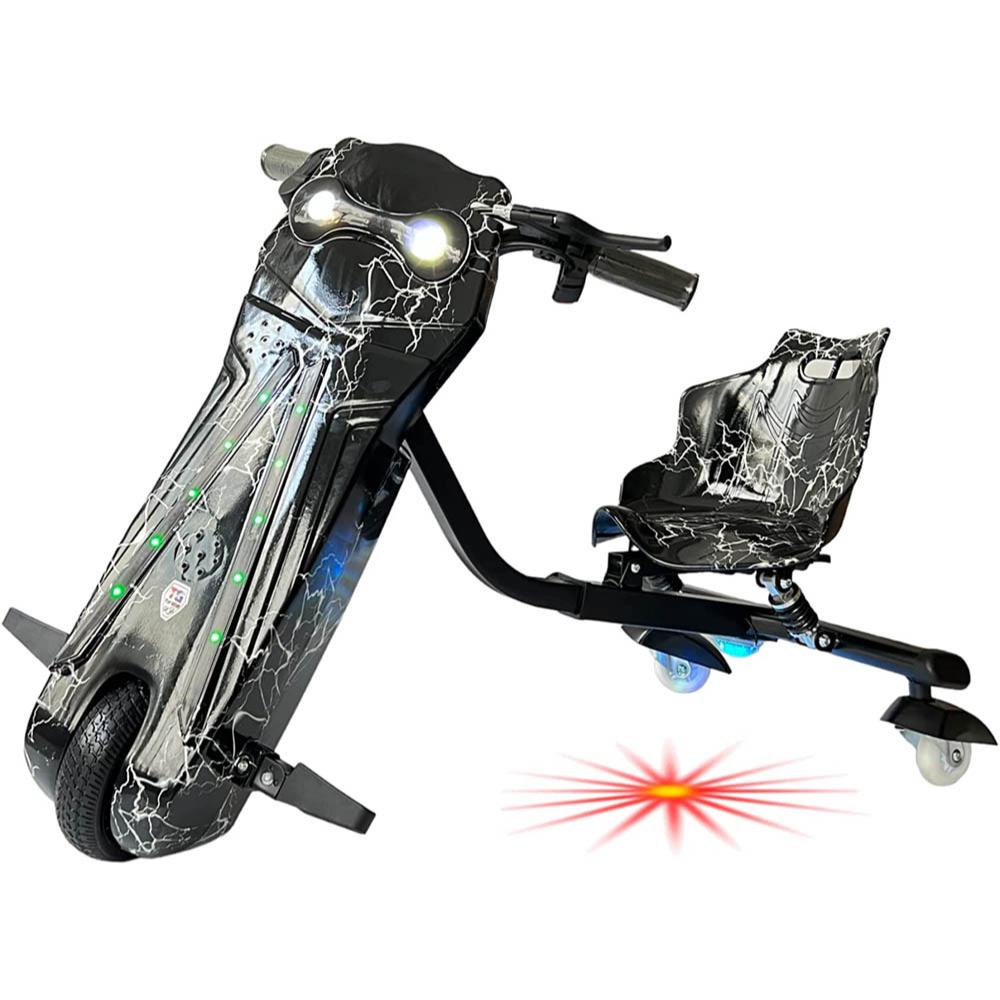 Top Gear - Drifting Scooter TG 36 3 Wheel Electric Scooter - Black