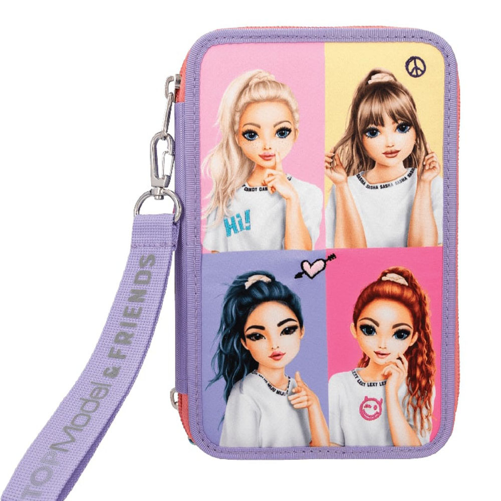 TOPModel Snap Shot Triple Pencil Case