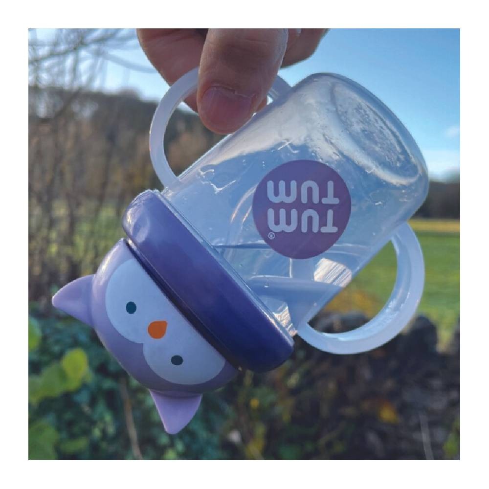 Tum Tum - Tippy Up Cup With Straw - Series 3 - Penguin - 200ml