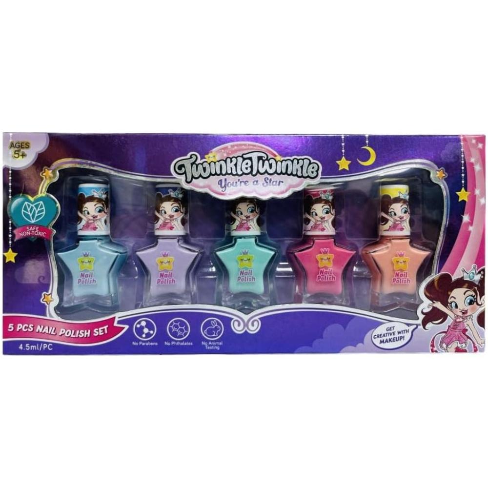 Twinkle Twinkle - 5 Pcs Nail Polish Set