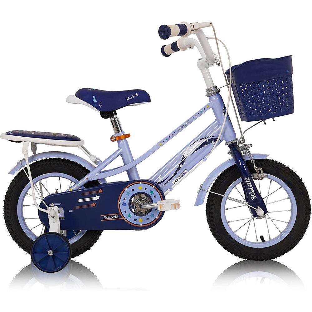 Vego - Starlette Bicycle 12-inch W/Training Wheels - Purple