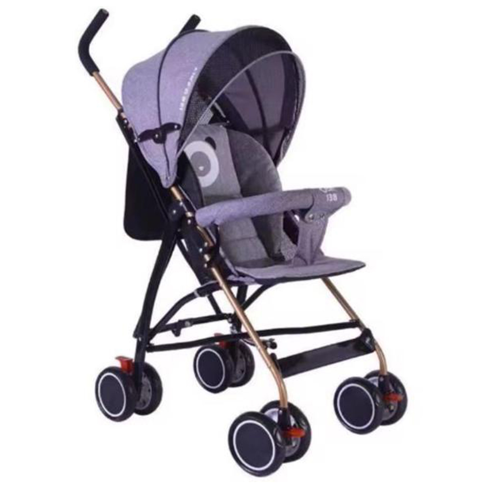 VIP STARS 4 Wheels Hot Mom Baby Foldable Stroller Mama Love Baby Stroller 1 Piece Assorted Babystore.ae