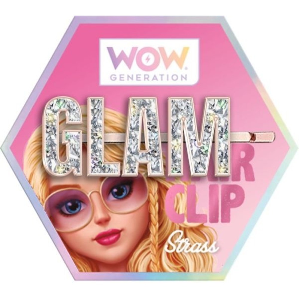 WOW Generation - Glitter Hair Pins with Message - Glam