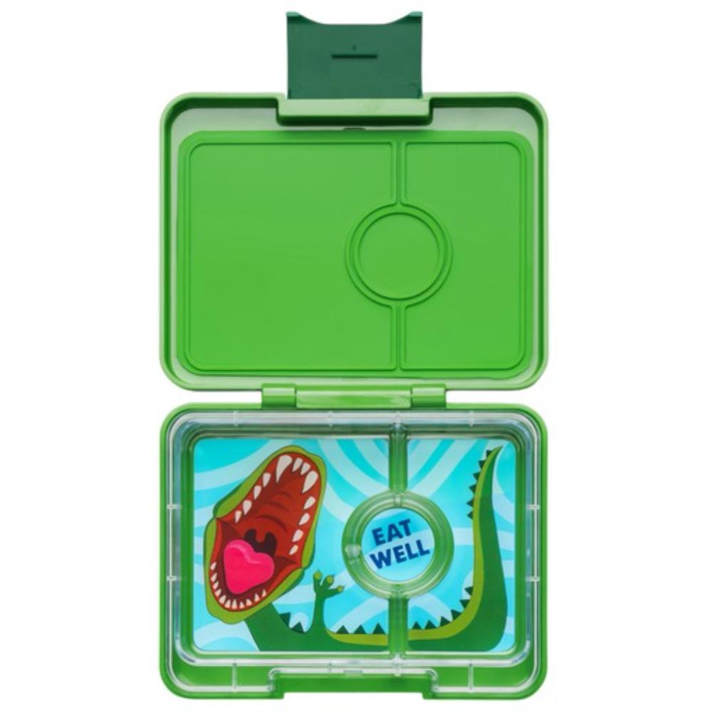 Yumbox - Jurassic Green Dinosaur Snack Box