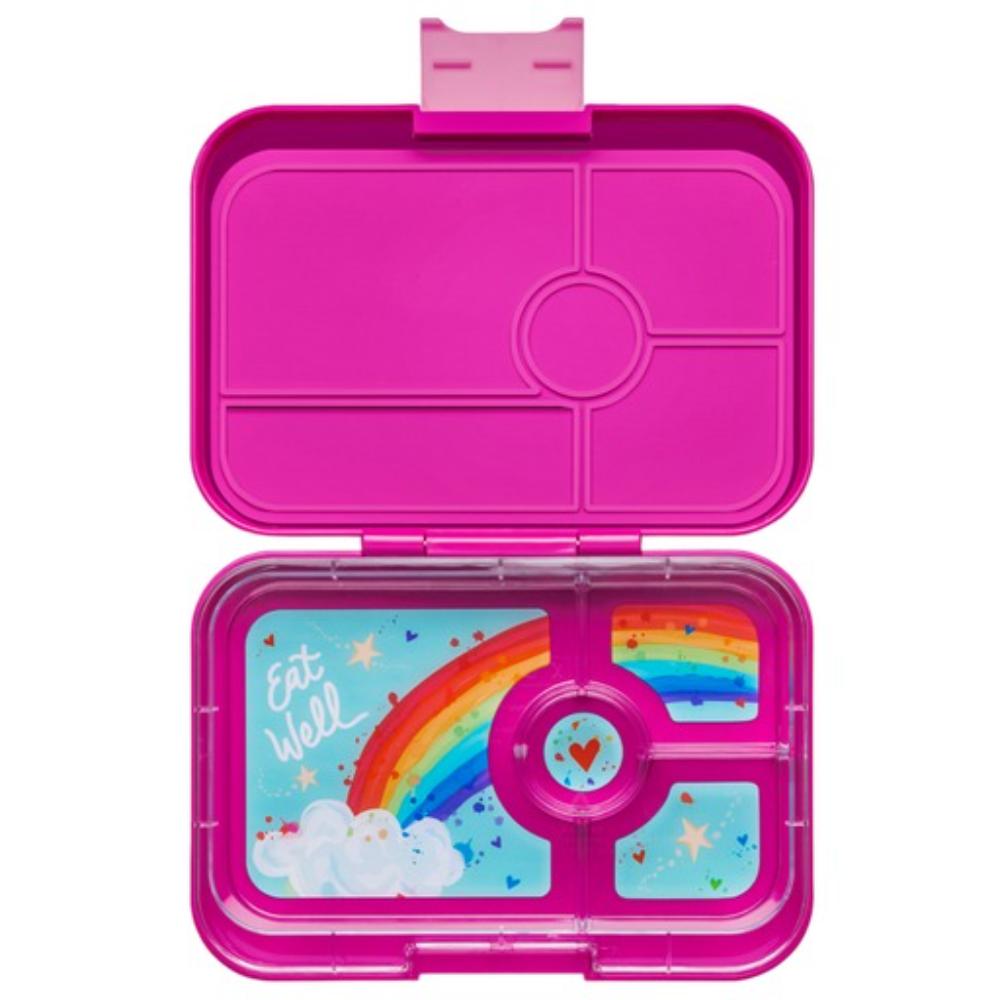 Yumbox - Malibu Purple 4 Compartments Rainbow Tapas Lunch Box