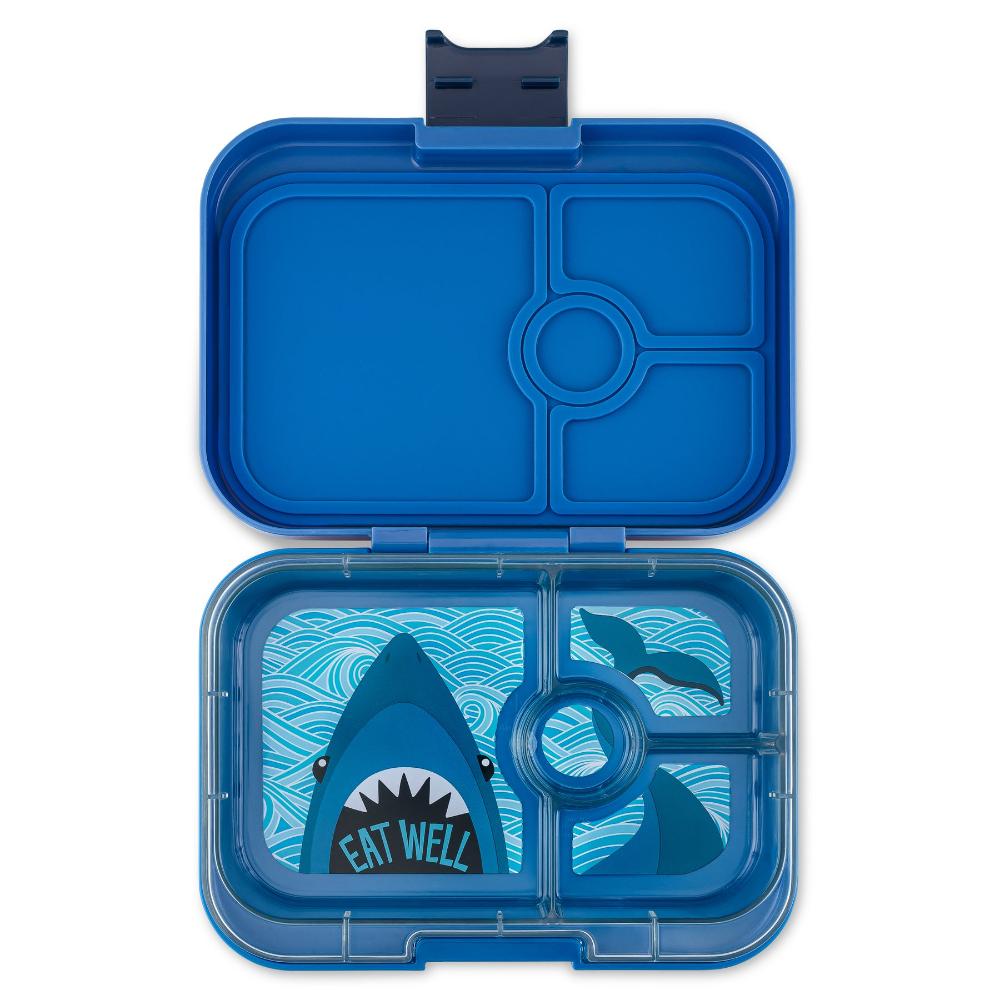 Yumbox - Monte Carlo Blue 4 Compartments Lunch Box - Shark