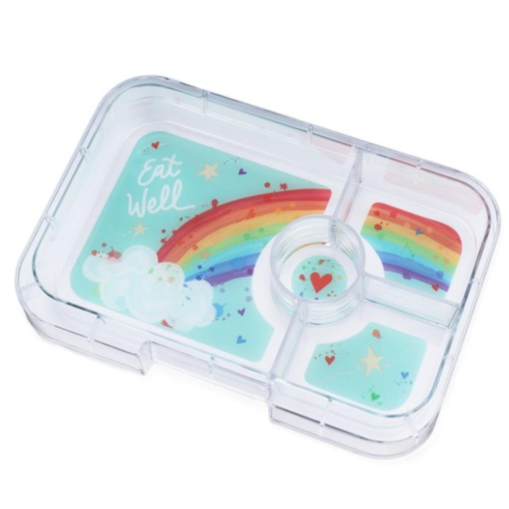 Yumbox - Rainbow 4 Compartments Tapas Tray