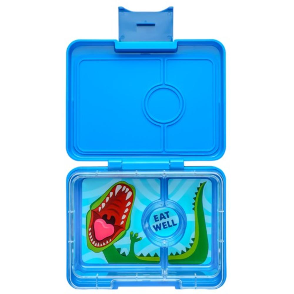 Yumbox - Surf Blue Dinosaur Snack Box
